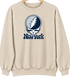 New York Baseball Stealie Grateful Dead Crewneck — New York Yankees — Sand