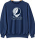 New York Baseball Stealie Grateful Dead Crewneck — New York Yankees — Navy