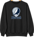 New York Baseball Stealie Grateful Dead Crewneck — New York Yankees — Black