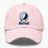 New York Baseball Stealie Grateful Dead Dad Hat — New York Yankees — Pink