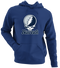 New York Baseball Stealie Grateful Dead Hoodie — New York Yankees — Navy