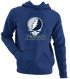 New York Baseball Stealie Grateful Dead Hoodie — New York Yankees — Navy