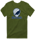 New York Baseball Stealie Grateful Dead T-Shirt — New York Yankees — Military Green
