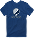 New York Baseball Stealie Grateful Dead T-Shirt — New York Yankees — Navy