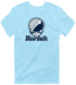New York Baseball Stealie Grateful Dead T-Shirt — New York Yankees — Light Blue