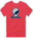 New York Baseball Stealie Grateful Dead T-Shirt — New York Yankees — Heather Red