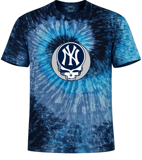 New York Yankees Stealie Tie-Dye T-Shirt