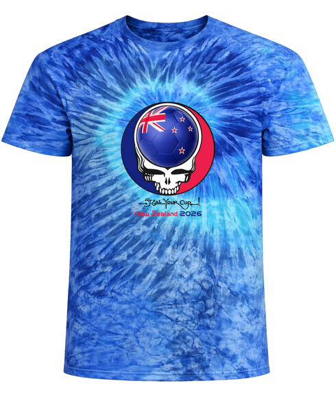 New Zealand FIFA World Cup Stealie Tie-Dye T-Shirt