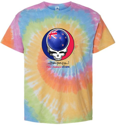New Zealand FIFA World Cup Stealie Tie-Dye T-Shirt
