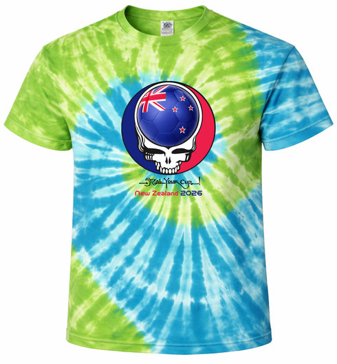 New Zealand FIFA World Cup Stealie Tie-Dye T-Shirt