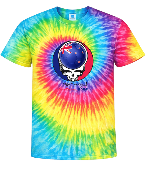 New Zealand FIFA World Cup Stealie Tie-Dye T-Shirt