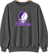 Niagara Stealie Premium Unisex Crewneck — Design: Niagara University — Dark Heather