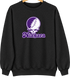 Niagara Stealie Premium Unisex Crewneck — Design: Niagara University — Black