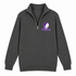 Niagara Stealie Premium Unisex Quarter-Zip — Design: Niagara University — Charcoal