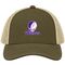 Niagara Stealie Premium Unisex Trucker Cap — Design: Niagara University — Moss/Khaki