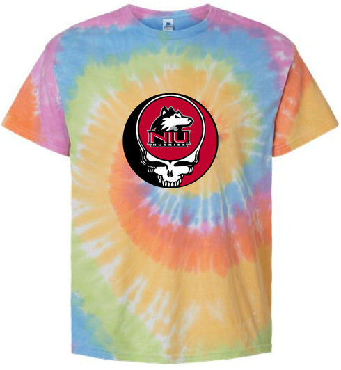 NIU Stealie Tie-Dye T-Shirt