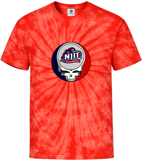 NJIT Stealie Tie-Dye T-Shirt