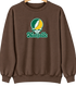 Norfolk Stealie Premium Unisex Crewneck — Design: Norfolk State University — Brown