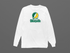 Norfolk Stealie Premium Unisex Long-Sleeve — Design: Norfolk State University — White