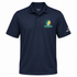 Norfolk Stealie Premium Unisex Polo — Design: Norfolk State University — Navy