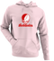 North Carolina Stealie Premium Unisex Hoodie — Design: North Carolina State University — Light Pink