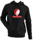 North Carolina Stealie Premium Unisex Hoodie — Design: North Carolina State University — Black