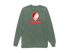 North Carolina Stealie Premium Unisex Long-Sleeve — Design: North Carolina State University — Light Green