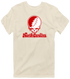 North Carolina Stealie Premium Unisex T-Shirt — Design: North Carolina State University — Sand