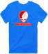North Carolina Stealie Premium Unisex T-Shirt — Design: North Carolina State University — Royal