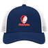 North Carolina Stealie Premium Unisex Trucker Cap — Design: North Carolina State University — Navy/White