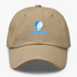 North Carolina Stealie Premium Unisex Dad Hat — Design: North Carolina University of — Khaki
