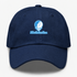 North Carolina Stealie Premium Unisex Dad Hat — Design: North Carolina University of — Navy