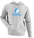 North Carolina Stealie Premium Unisex Hoodie — Design: North Carolina University of — Sport Grey