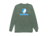 North Carolina Stealie Premium Unisex Long-Sleeve — Design: North Carolina University of — Light Green