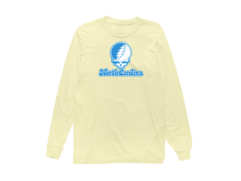 North Carolina Stealie Premium Unisex Long-Sleeve — Design: North Carolina University of — Butter