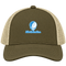 North Carolina Stealie Premium Unisex Trucker Cap — Design: North Carolina University of — Moss/Khaki