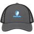North Carolina Stealie Premium Unisex Trucker Cap — Design: North Carolina University of — Charcoal/Black