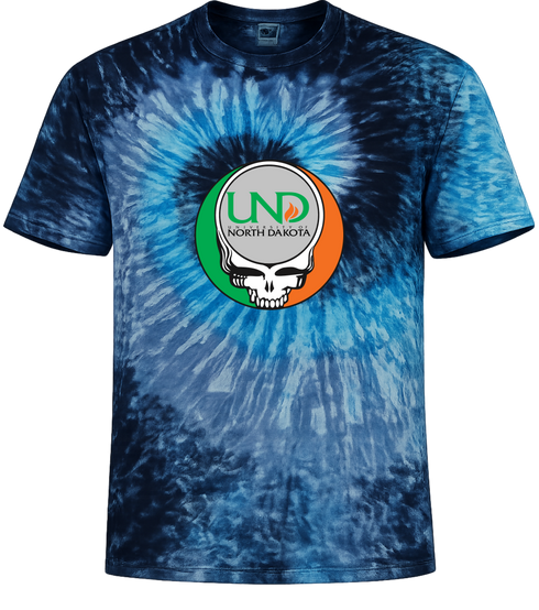 University of North Dakota Stealie Tie-Dye T-Shirt