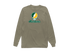 North Dakota Stealie Premium Unisex Long-Sleeve — Design: North Dakota State University — Sandstone