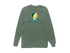 North Dakota Stealie Premium Unisex Long-Sleeve — Design: North Dakota State University — Light Green