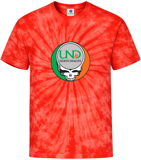 University of North Dakota Stealie Tie-Dye T-Shirt