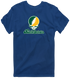 North Dakota Stealie Premium Unisex T-Shirt — Design: North Dakota State University — Navy