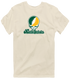 North Dakota Stealie Premium Unisex T-Shirt — Design: North Dakota State University — Sand
