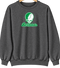 North Dakota Stealie Premium Unisex Crewneck — Design: North Dakota University of — Dark Heather