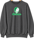 North Dakota Stealie Premium Unisex Crewneck — Design: North Dakota University of — Dark Heather