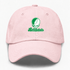 North Dakota Stealie Premium Unisex Dad Hat — Design: North Dakota University of — Pink