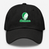 North Dakota Stealie Premium Unisex Dad Hat — Design: North Dakota University of — Black