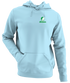 North Dakota Stealie Premium Unisex Hoodie — Design: North Dakota University of — Light Blue
