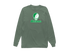 North Dakota Stealie Premium Unisex Long-Sleeve — Design: North Dakota University of — Light Green