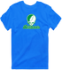 North Dakota Stealie Premium Unisex T-Shirt — Design: North Dakota University of — Royal